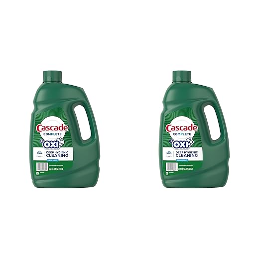 Cascade Complete Gel + Oxi Dishwasher Detergent, 125 fl. oz.
