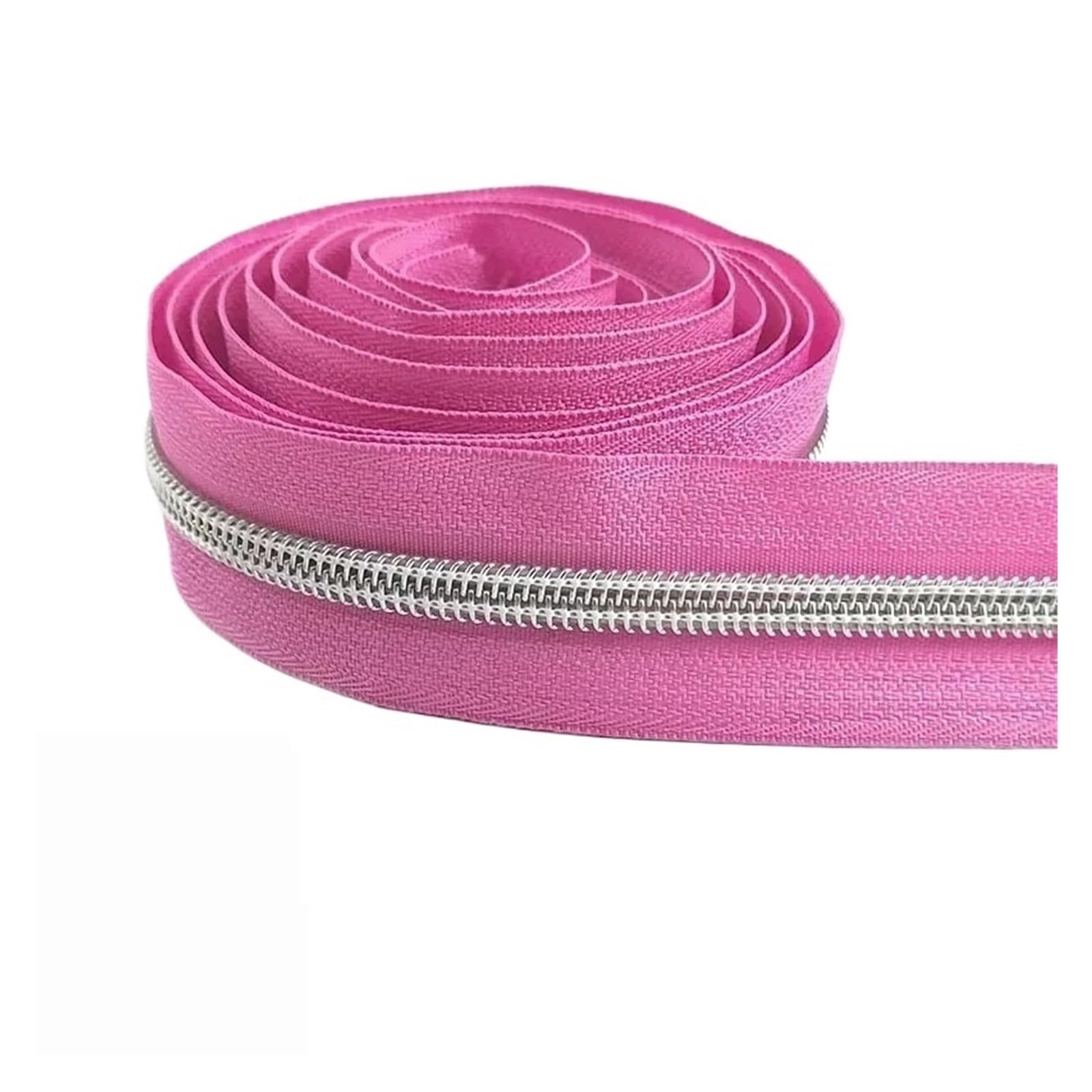 1pc 10 Metrów 5# Nylonowe Zamki Taśmowe Torby Na Ubrania Zamek Błyskawiczny Suwak Ściągacz Decor Zestawy Naprawcze Zamków Błyskawicznych DIY Akcesoria Do Szycia(Grey)