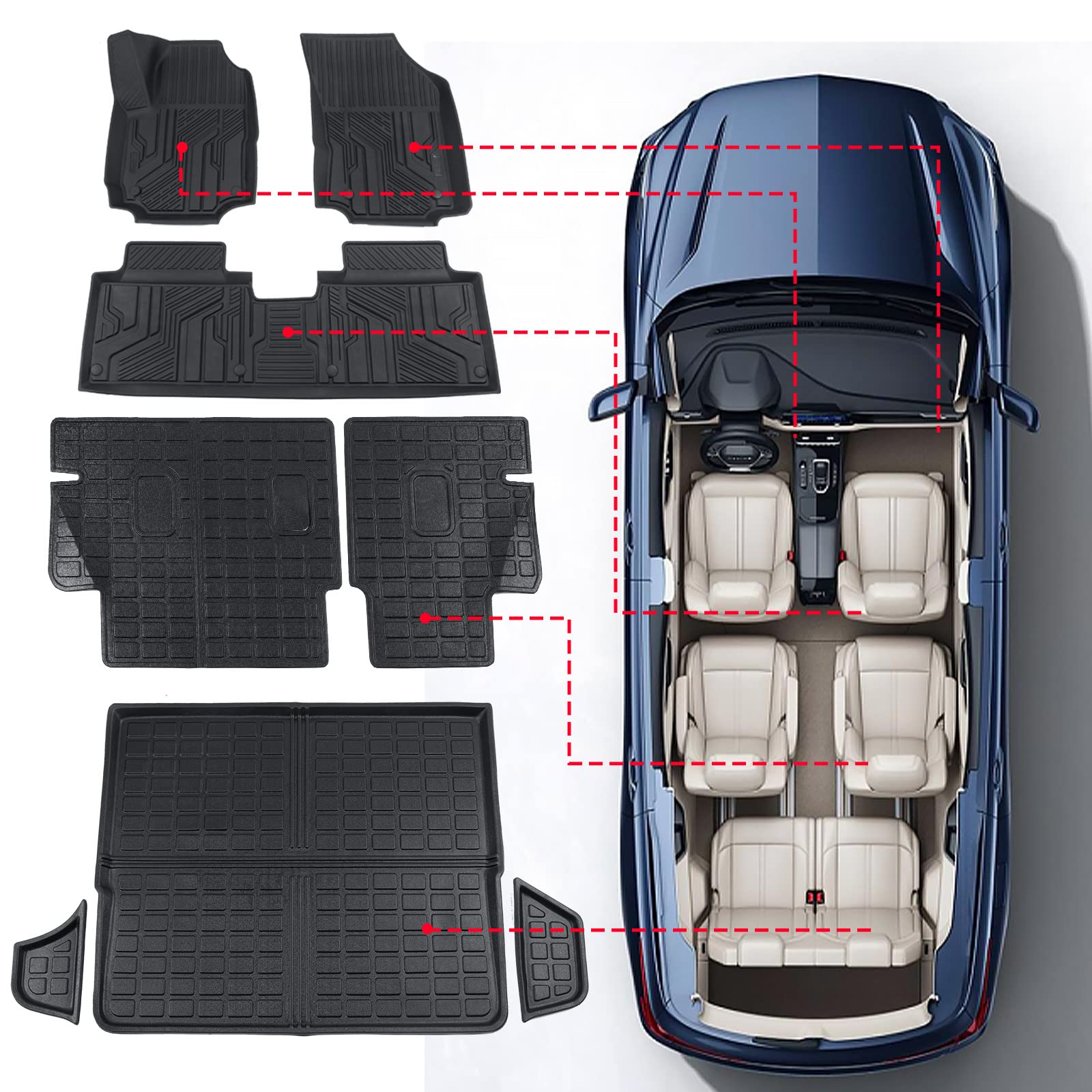 Photo 1 of powoq Fit 2018-2023 Chevrolet Equinox GMC Terrain Cargo Mat 