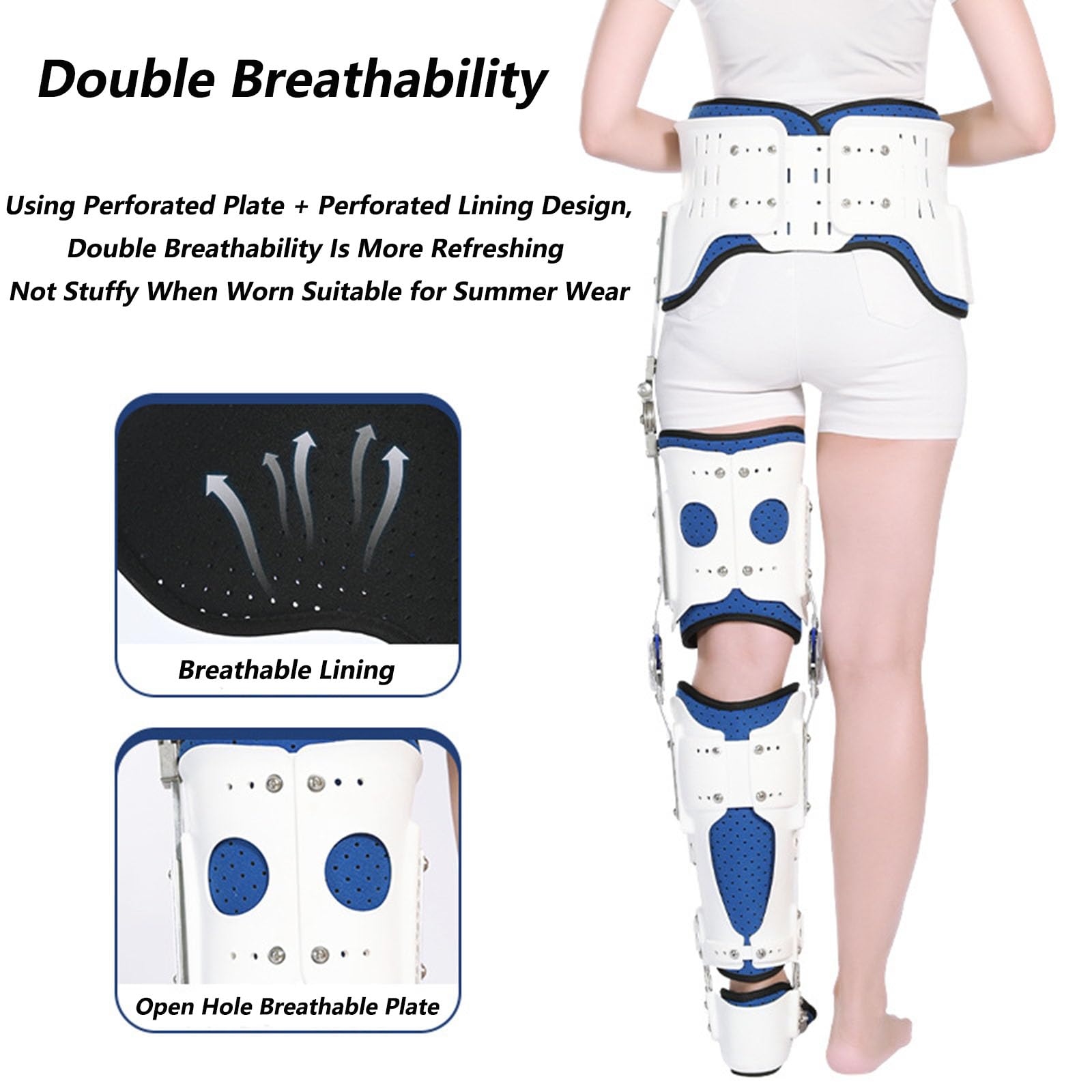 Ortopedyczny Stabilizator Stawu Biodrowego, Regulowany, Zawiasowy Stabilizator Stawu Biodrowego, Stabilizator Stawu Kolanowego I Kostki, Wytrzymały Stabilizator Stawu Biodrowego I Kostki, Sprzęt Do R