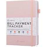 JUBTIC Bill Tracker Notebook, Bill Payment Tracker Monthly Organizer&Bill Book for Budgeting Financial,Monthly Bill Planner Expense &Payments Checklist Organizer-8.3