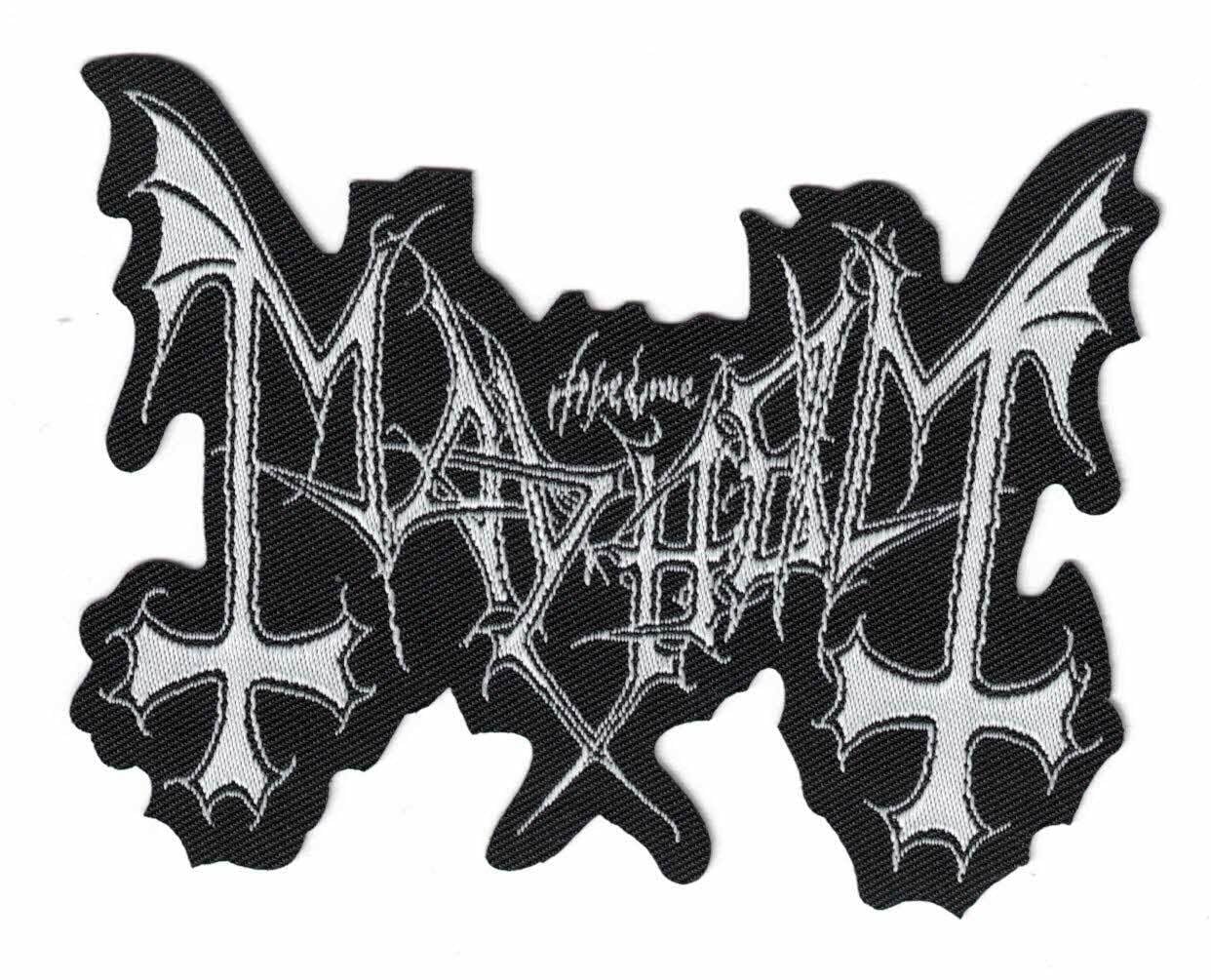 AsenbluT F B Mayhem Logo (White) Patch