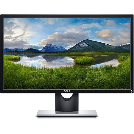 Dell SE2417HGX 23.6 Inch Full HD (1920 x 1080) Gaming Monitor, 75 Hz, TN, 1 ms, AMD Radeon FreeSync, Thin Bezel, 2x HDMI, VGA, 3 Years Warranty, Black