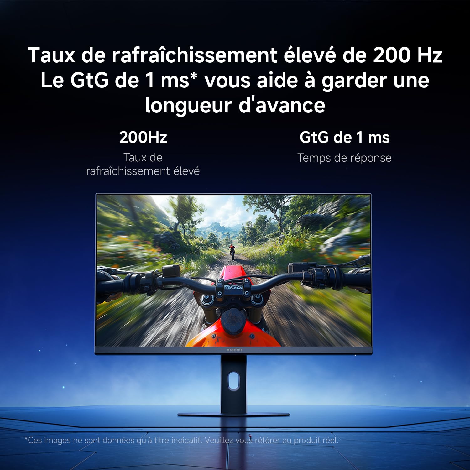 XIAOMI 27 Pouces Gaming Moniteur, 200Hz1ms GTG,FreeSync Premium P27FDA-RGGL
