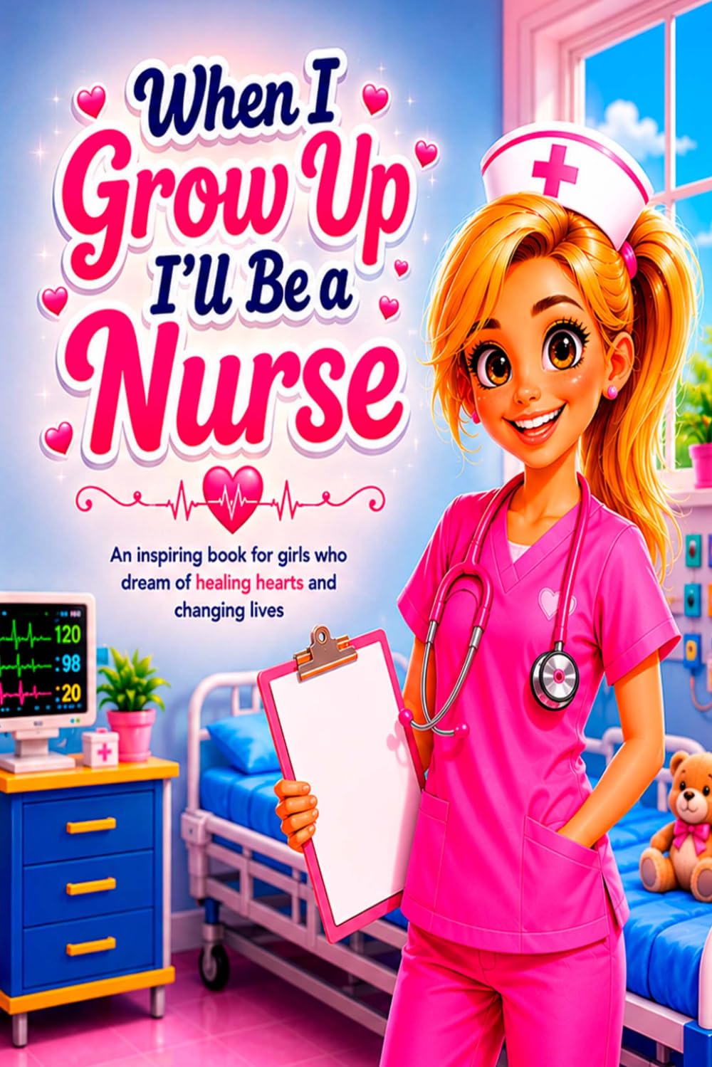 When I Grow Up I'll Be a Nurse: An inspiring book for girls who dream of healing hearts and changing lives