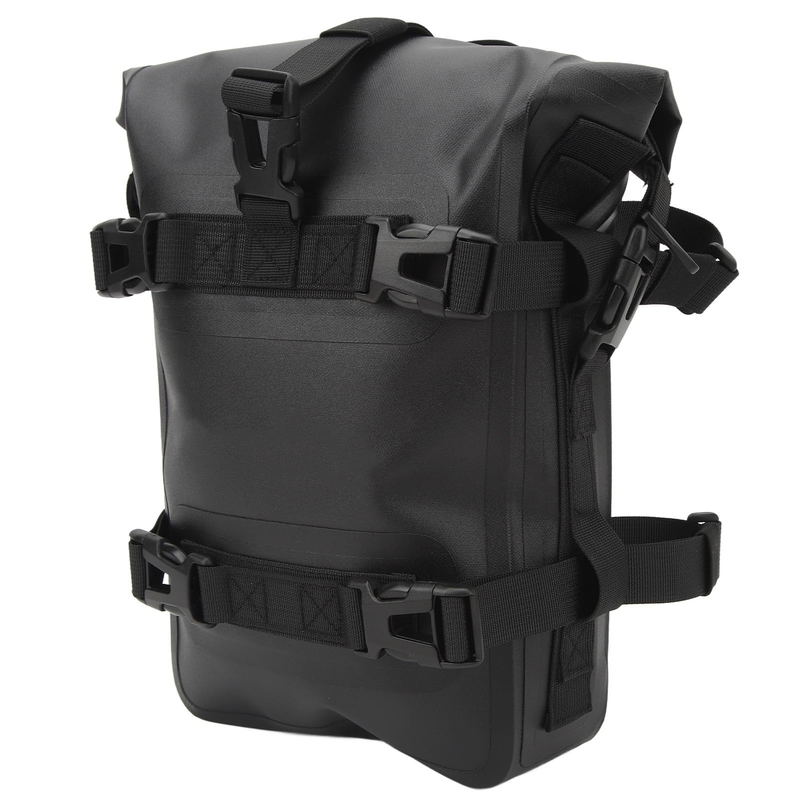 HERCHR Sacoche pour Pare-Chocs de Moto, 4L Sacoche Arrière de Moto Sacoche Latérale Coussinets Antidérapants Épais Universels pour Sac Protection Contre Collisions Sac Étanche à Ouverture Rapide