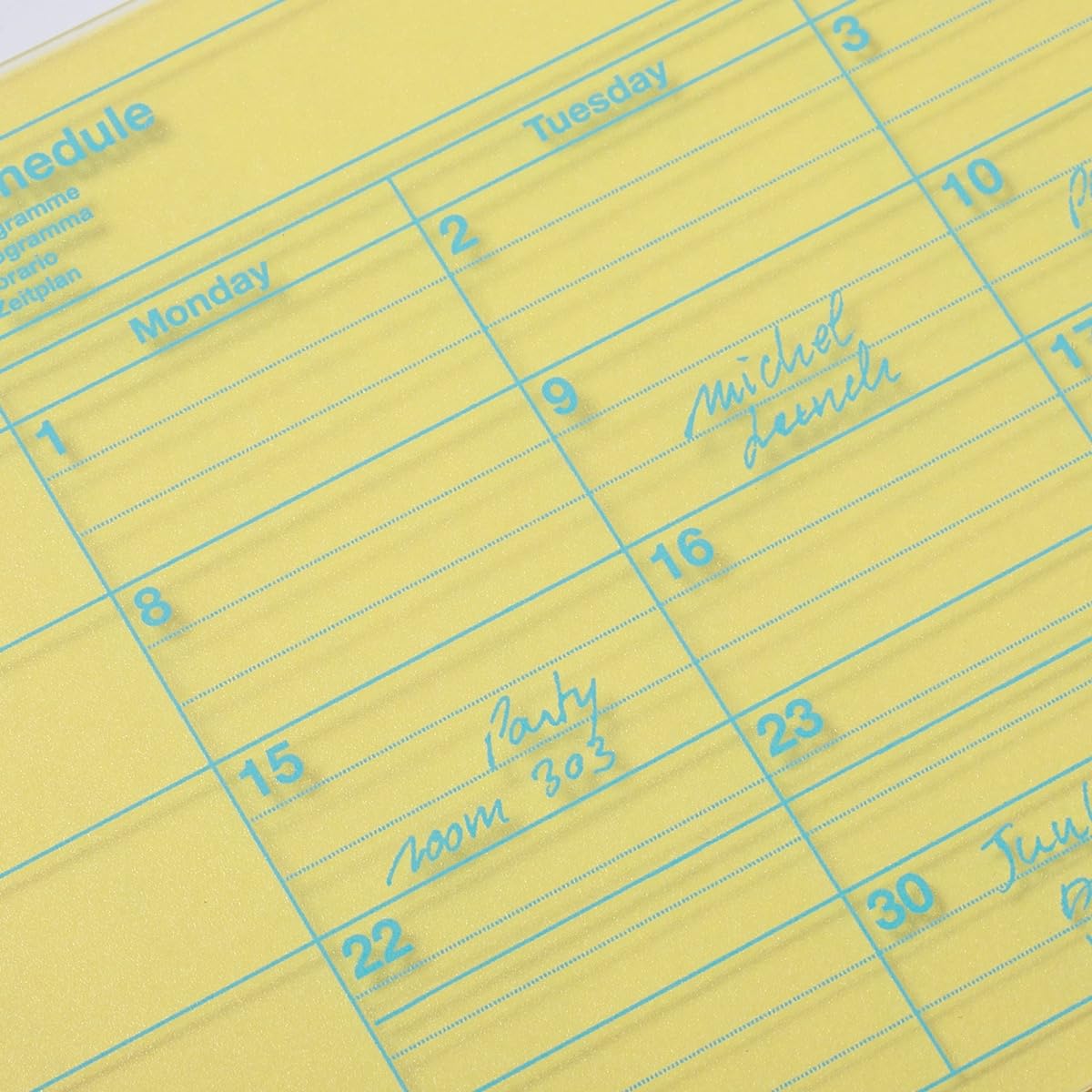 MARK'S 2026 Tischkalender, XS // Blue