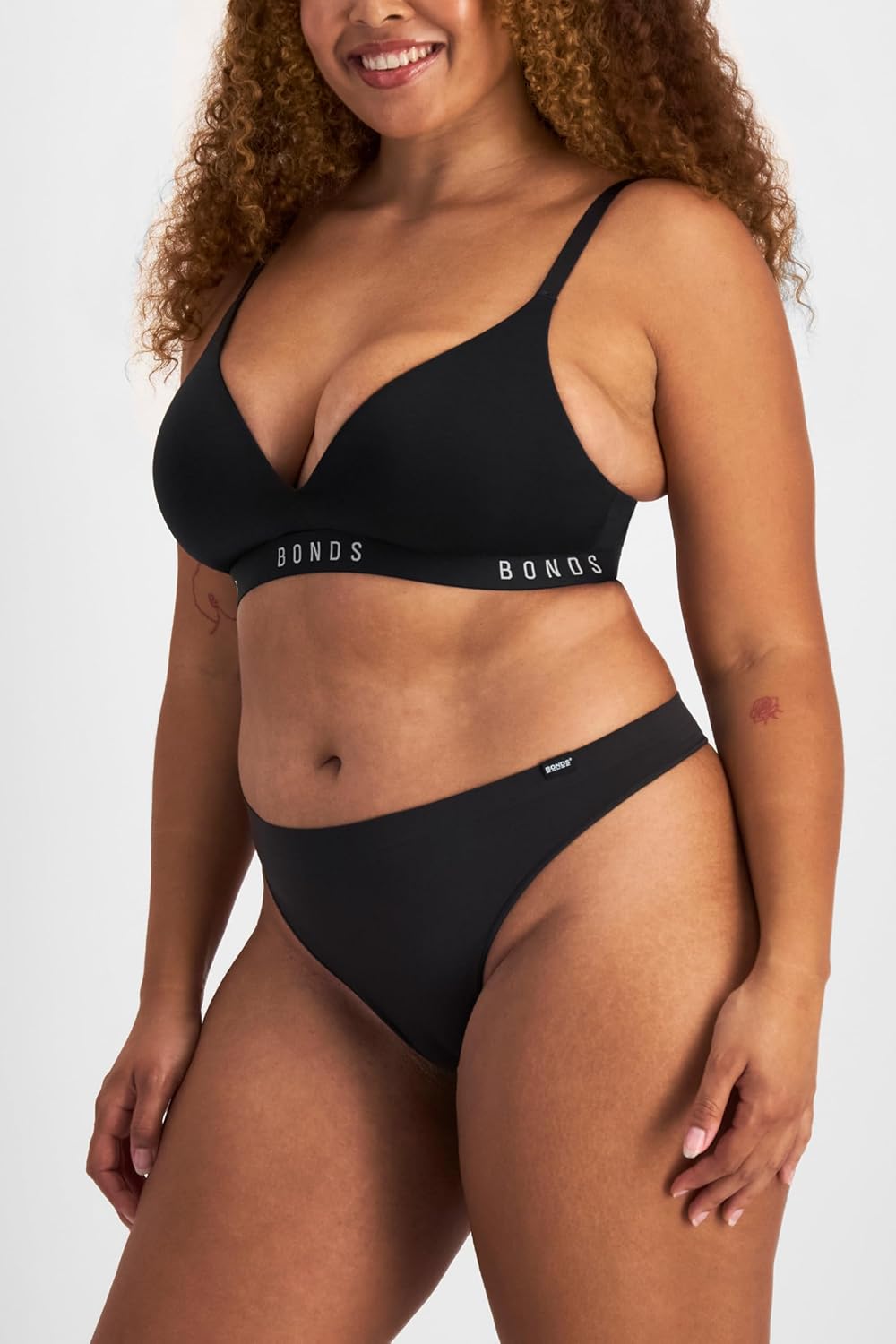 Bonds womens Seamless Icons Thong in Stretchy High Rise Fit for Women, 3-pack - Image 3