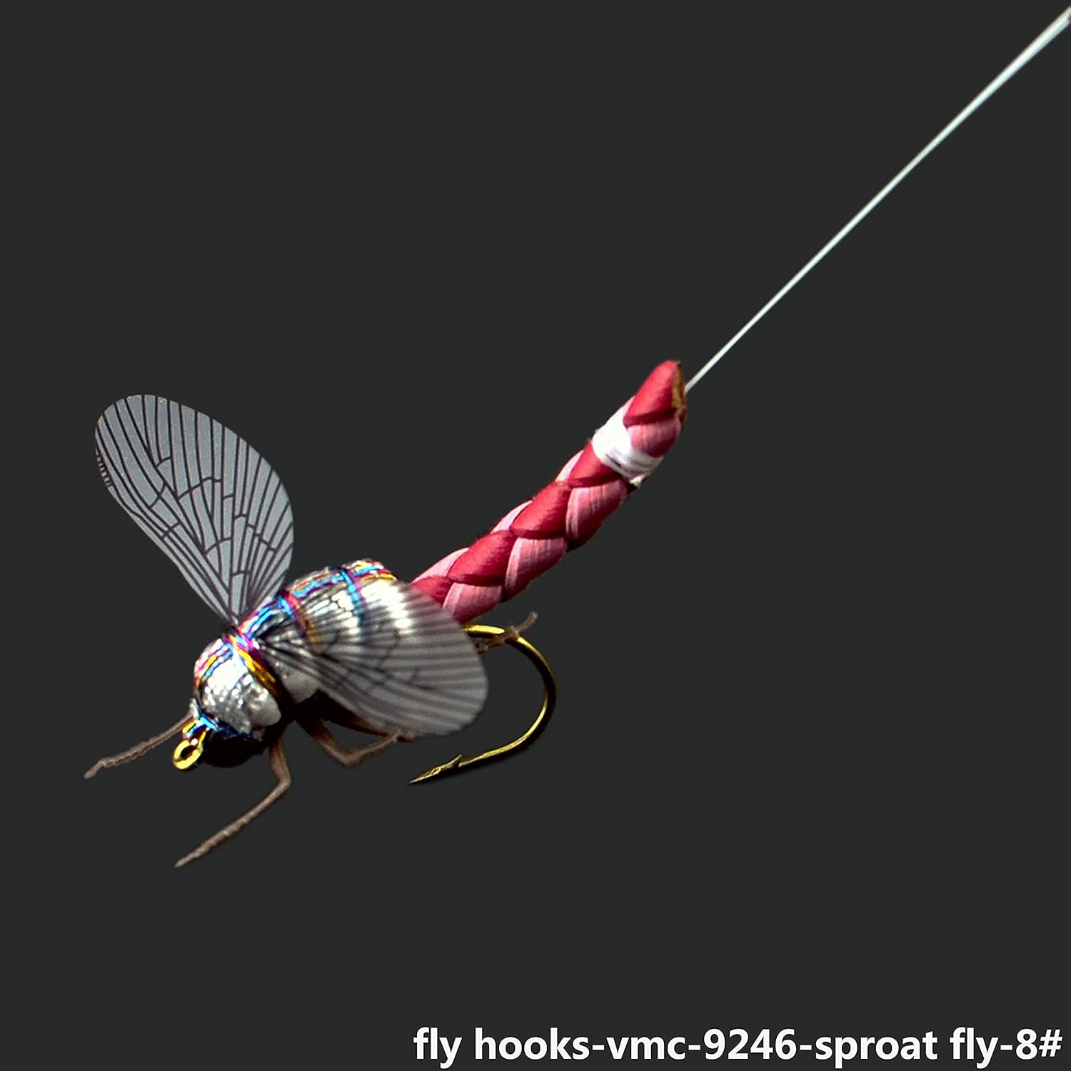 Fly Fishing Flies kit with Fly Box/Nymphs/Dry Fly,Wet Fly/Streamers/Realistic Flies