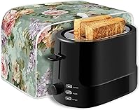 Vista 273 de Marbling Butterfly Print 2 Slice Toaster Dust Cover, Kitchen Small Appliance, Anti Dust and Fingerprint Bread Machine Cover