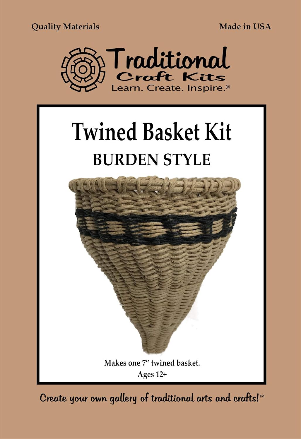 Twined Basket Kit - Burden Style