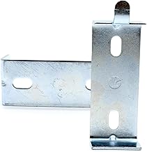 DOJA Industrial | Soporte para Radiador | PACK 2 | Tipo: Uña | Fijacion Pared Triangular para Calefactor Pared | Estantes para Radiadores Electricos, Radiadores de Agua, Emisor Termico, entre otros.