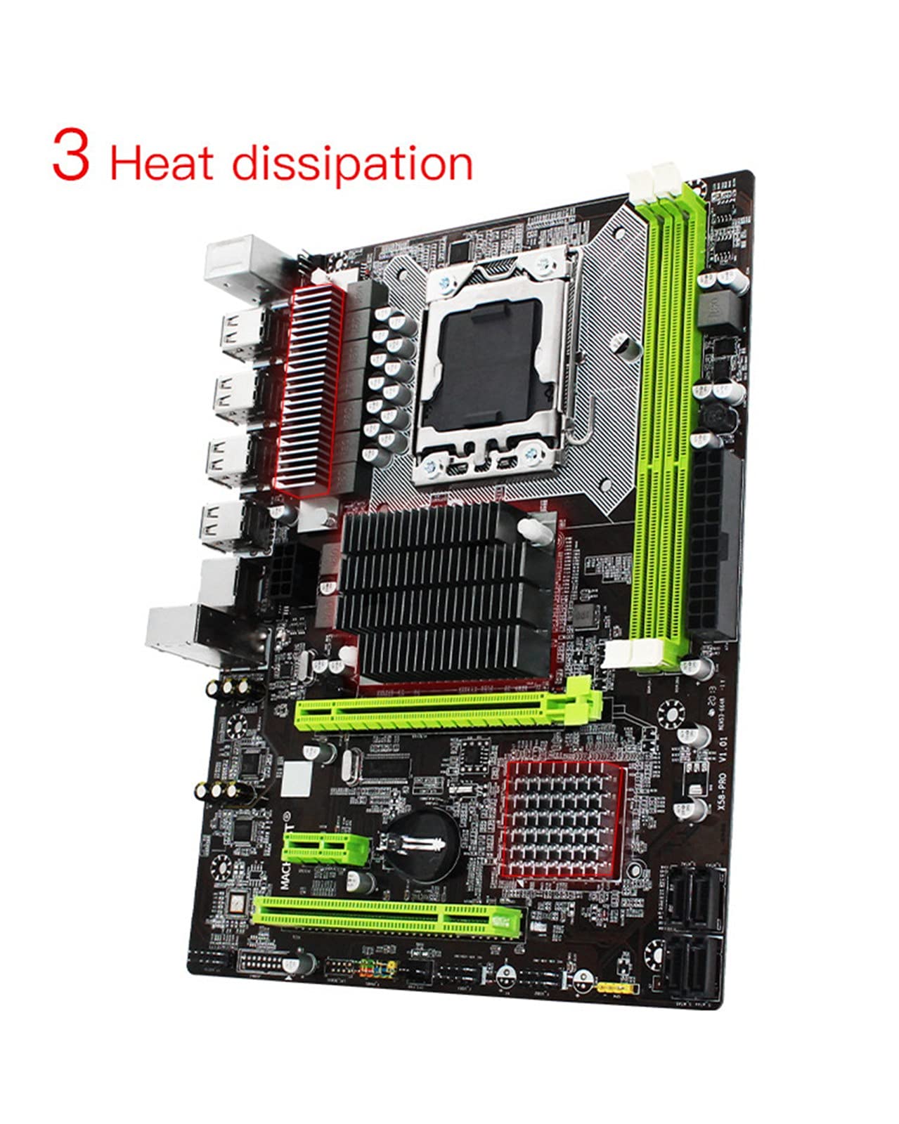 Amazon | X58 LGA 1366マザーボード LGA1366対応 DDR3 REG ECC