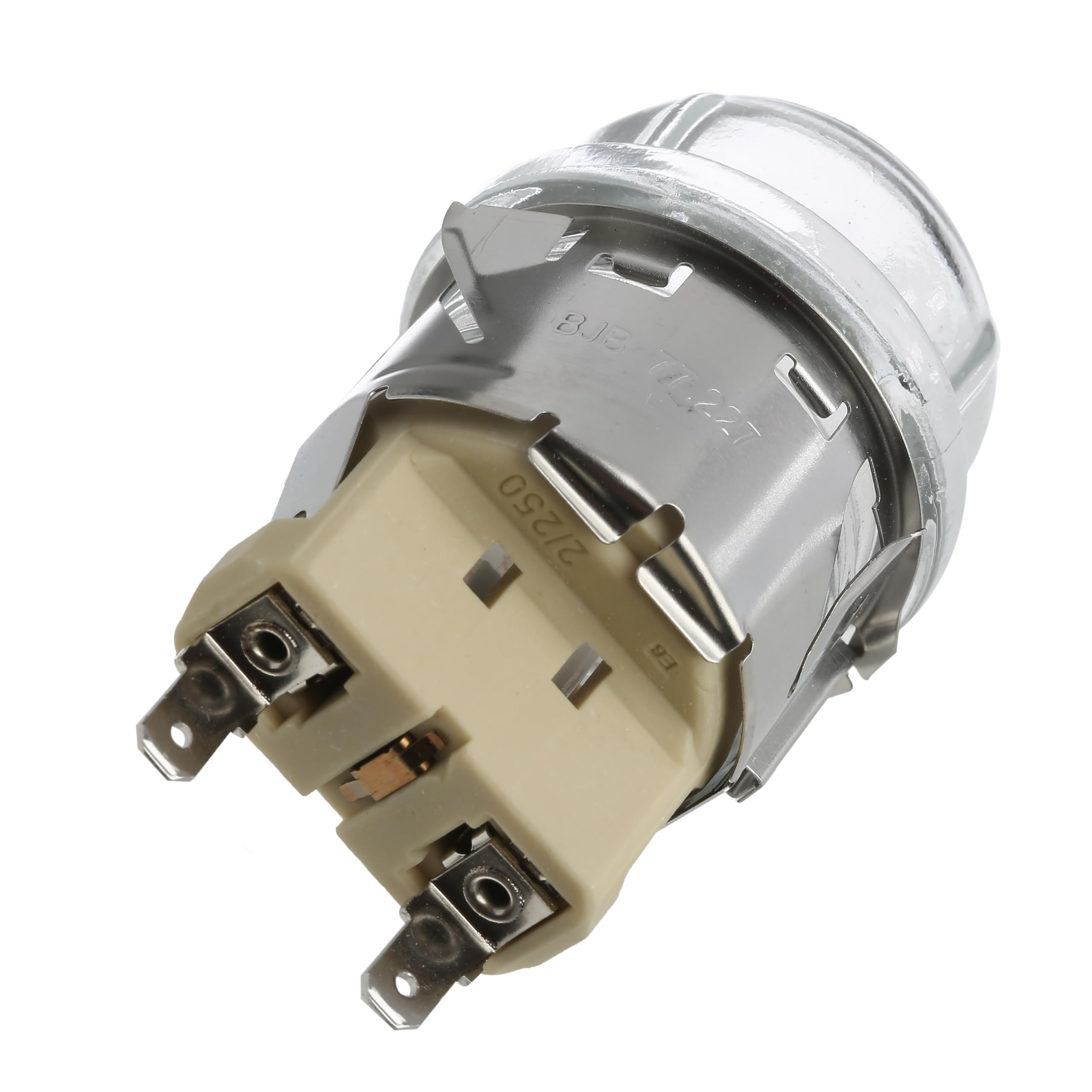 Masterpart White Oven Cooker Lamp Bulb Lens Glass Holder Complete Assembly To Fit Siemens Ovens & Cookers