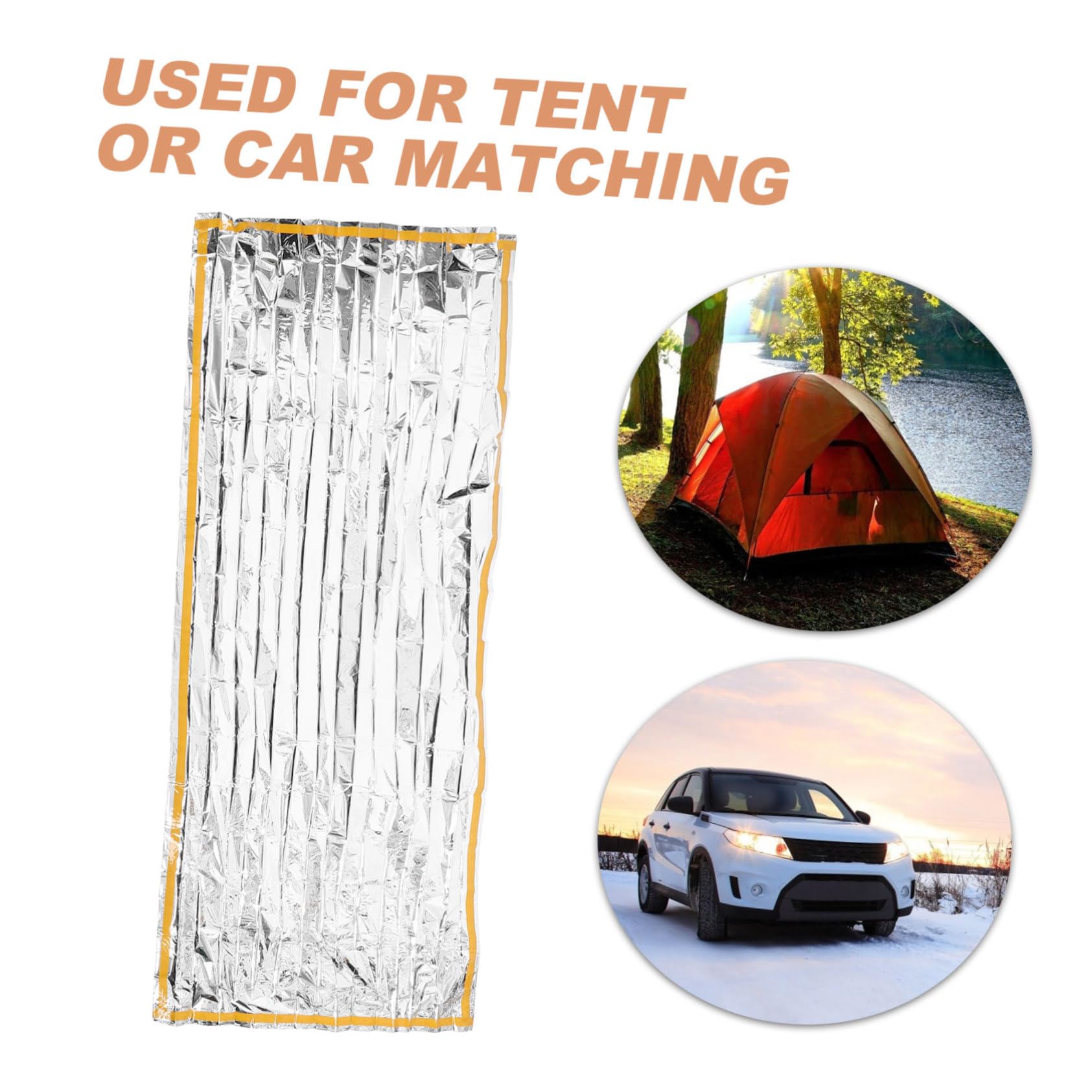 Sosoport Insulated Sleeping Bag Liner Warm Compact and Portable for Adults Versatile for Camping Travel and Emergency Situations Random