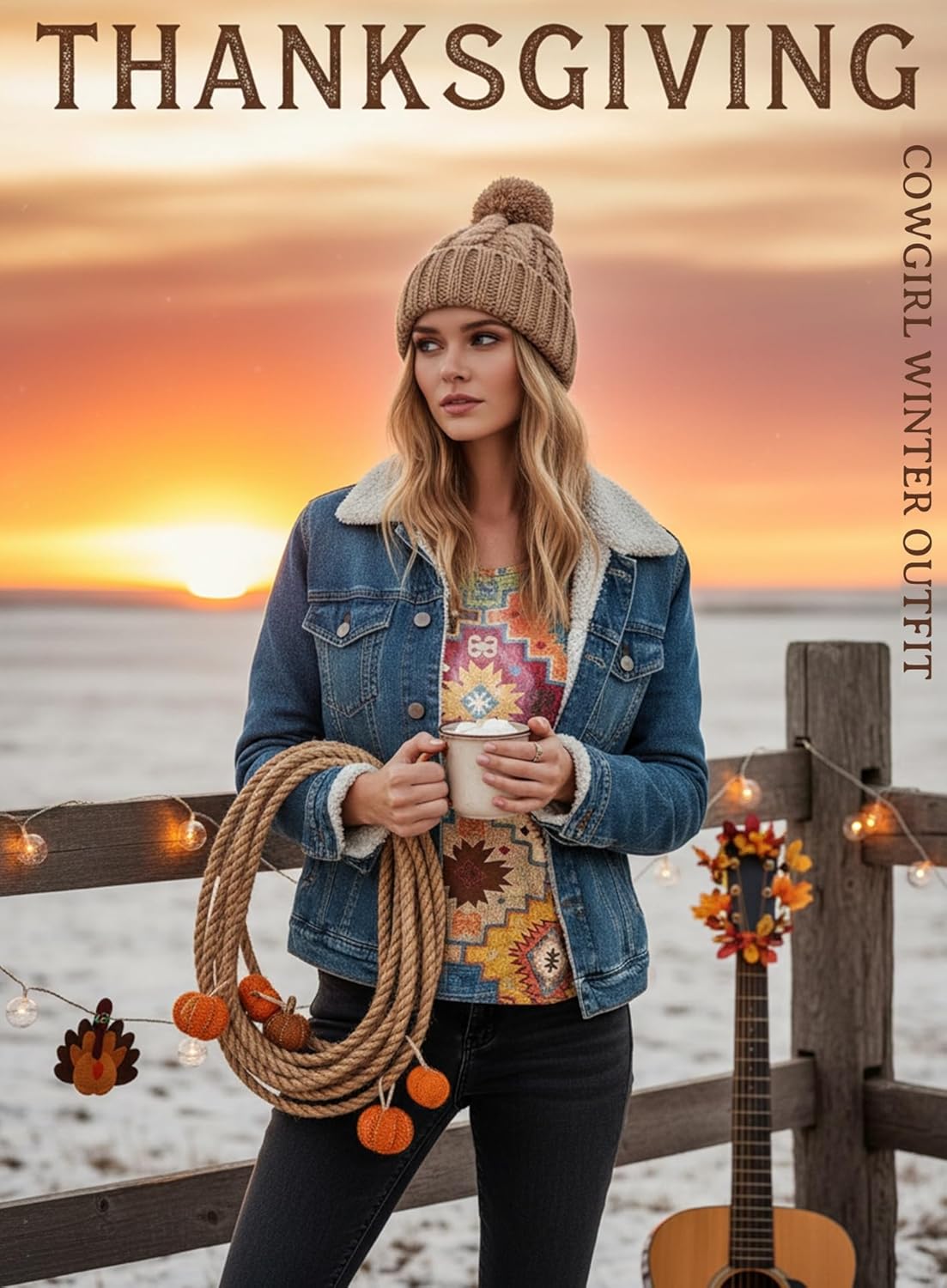 Ella Lust Womens Western Graphic Tank Top - Cowgirl Country Concert Outfits Sleeveless Loose Fit Tee Ladies Trendy Boho Shirt - Image 5