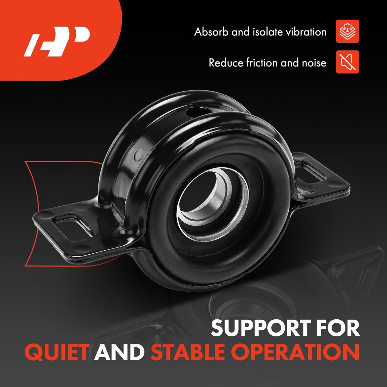 A-Premium Drive Shaft Center Support Bearing Compatible with Toyota Tacoma 1995-2012, Tundra 2000-2006, T100 1993-1998, Replace# 37230-35130, 3723034040, Driveshaft Carrier Bearing