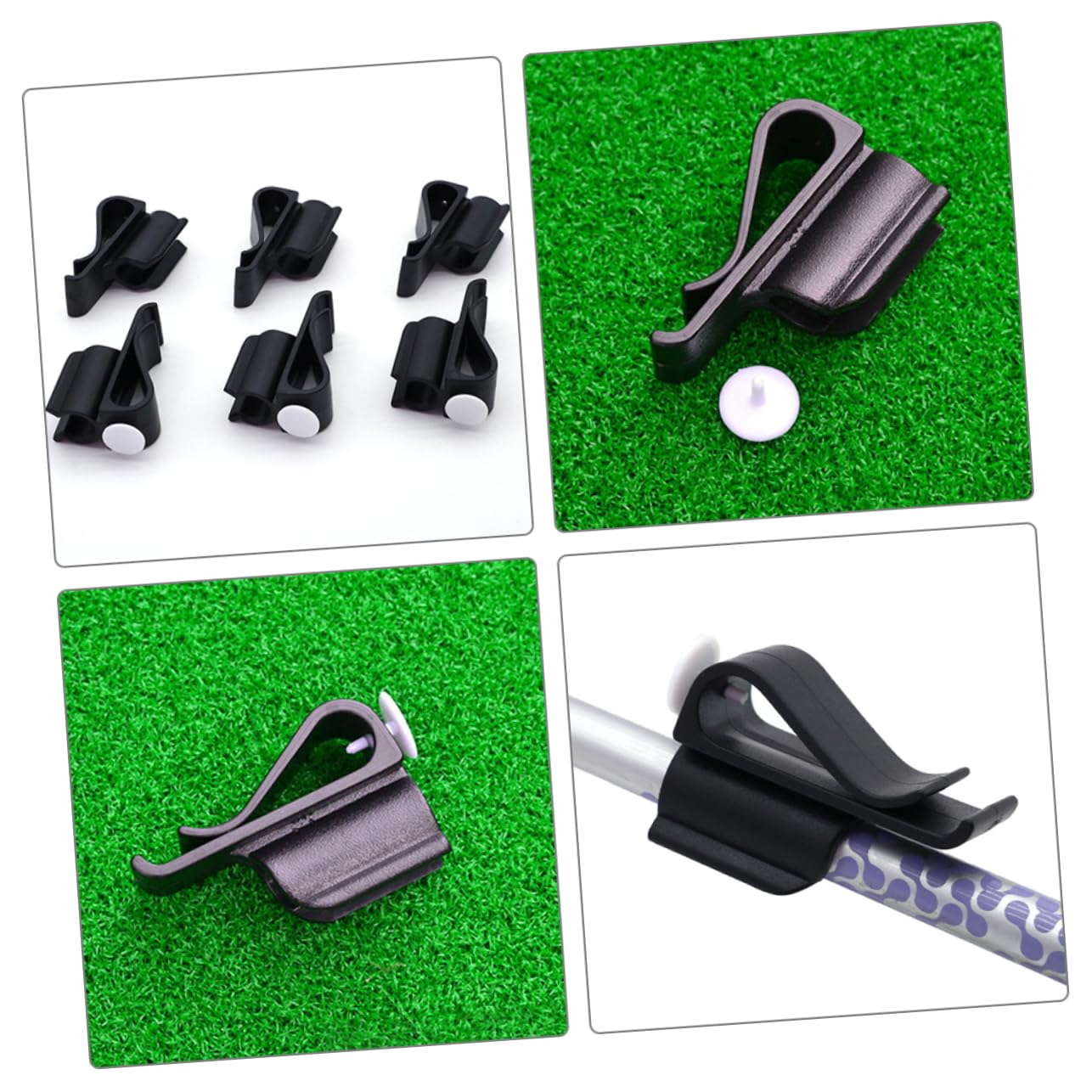 POPETPOP Almacenamiento De Putter Soportes para Putter Fuerza Golf Accesorios Decoración para Golfistas Titular del Club Clip De Organización del Club El Plastico