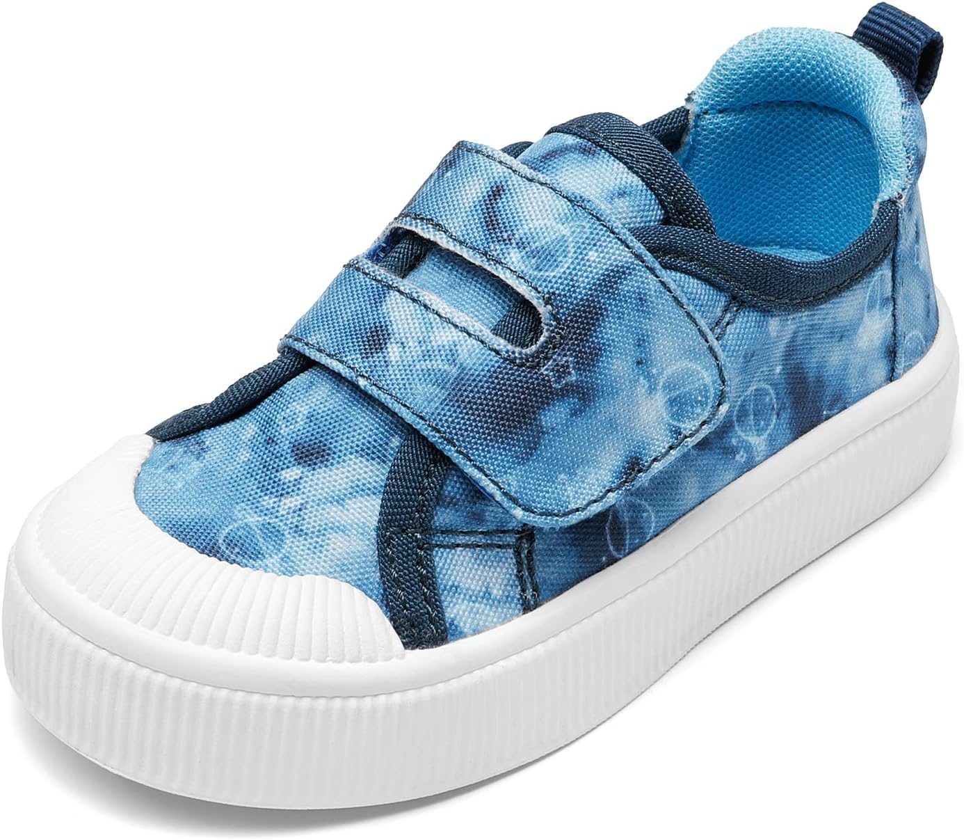 DREAM PAIRS Children's Cartoon Canvas Sneakers with Hook and India