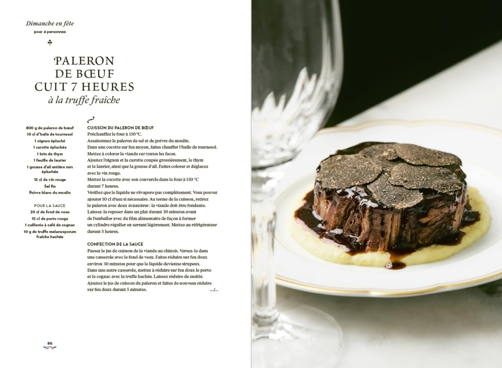 La Délicieuse Cuisine des dimanches: 80 recettes qu'on aime partager