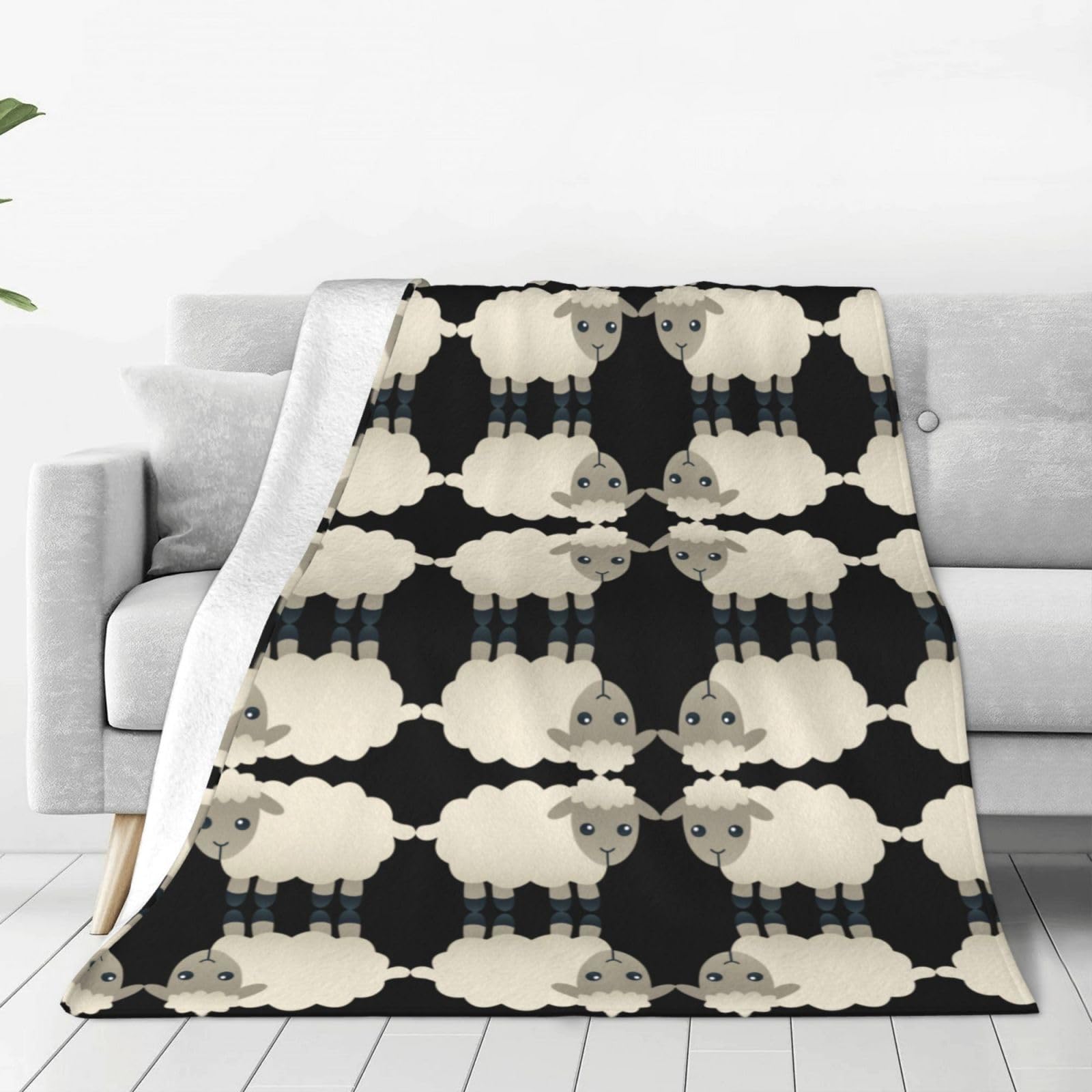 Coperta Matrimoniale Pile, Coperta per Divano Morbida, Plaid Pile