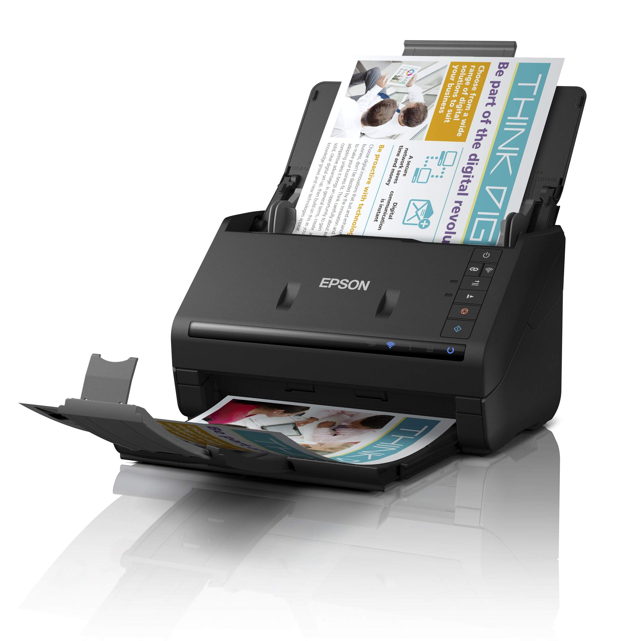 Epson WorkForce ES-500WII Scanner a foglio 600 x 600 DPI A4 Nero