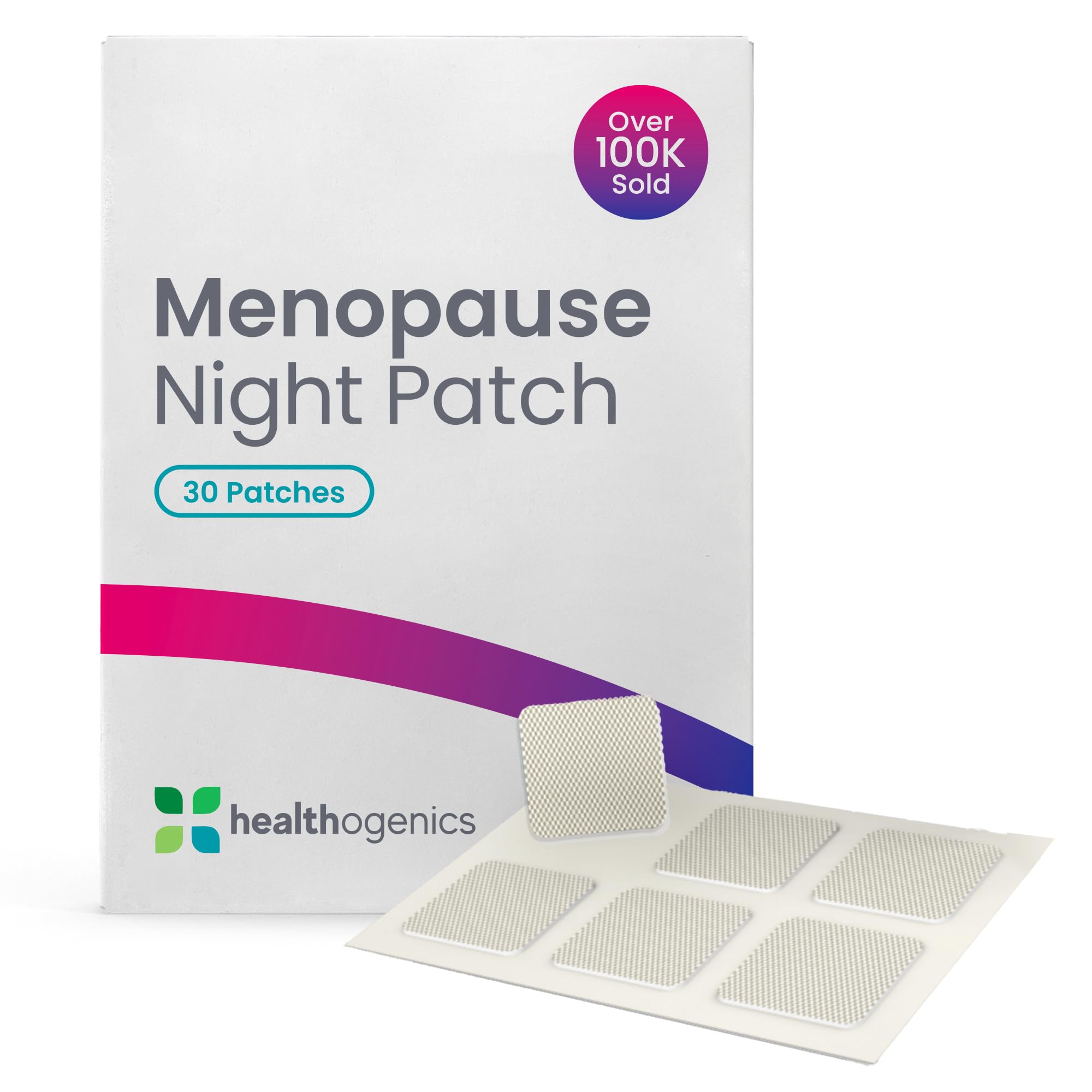 Menopause Night Relief Patch  Doctor-Formulated Transdermal Patch with Valerian, L-Methylfolate & Black Cohosh for Restful Sleep & Overnight Balance  30-Day Supply