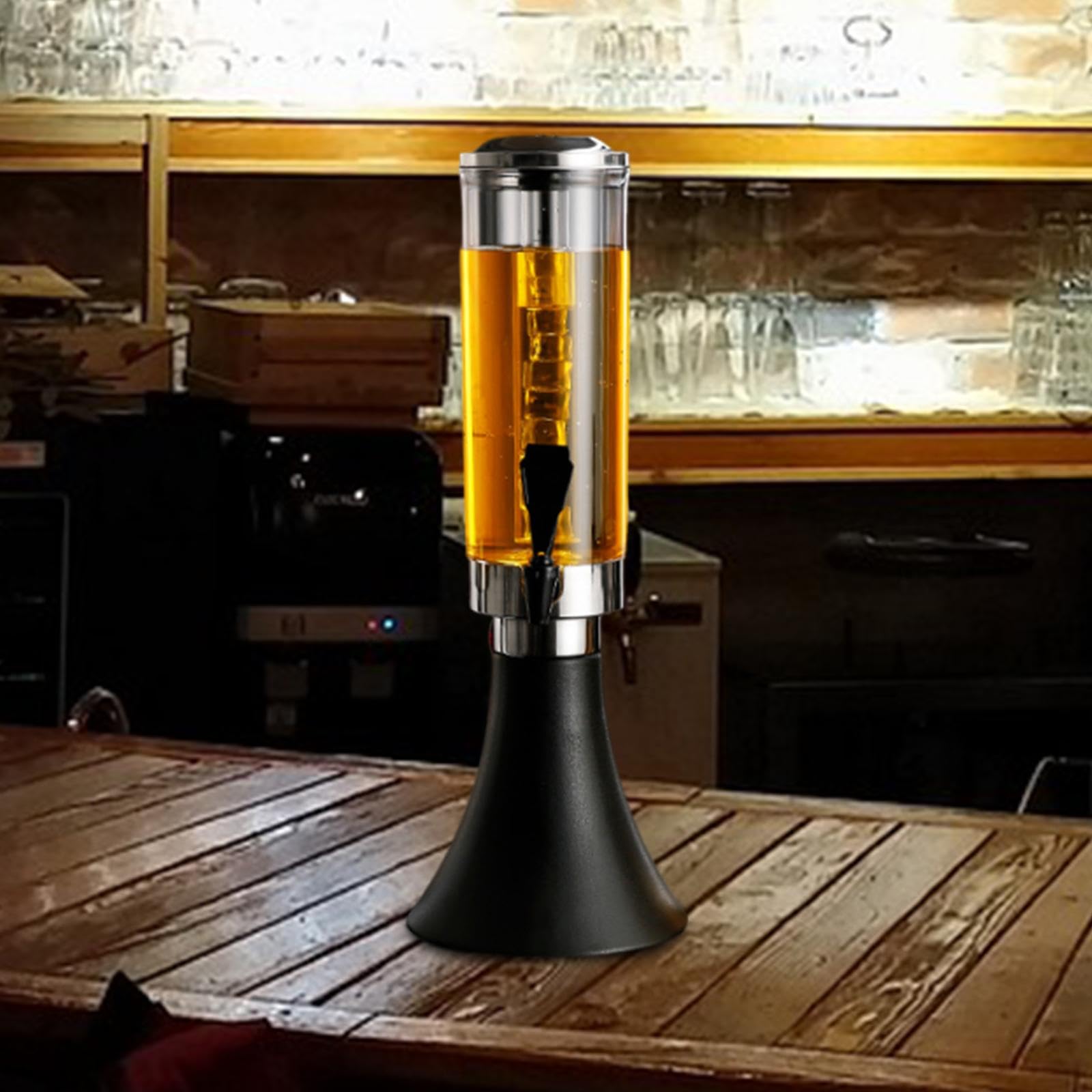 Dispensador de Cerveza de 3 litros, Accesorios para Bar Y Cocina con Grifo Integrado.