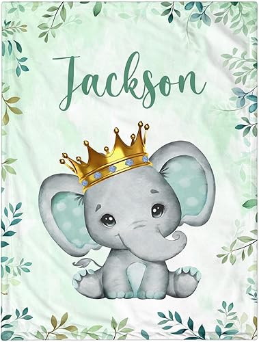 Manta de bebé personalizada para niños, manta de bebé personalizada con nombre, suave y acogedora manta personalizada con nombre para niños, manta