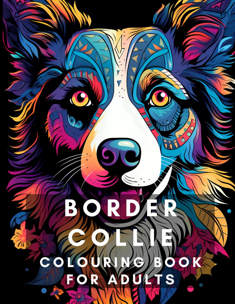 Border Collie Colouring Book for Adults: Relax, relieve your stress and enjoy colouring these adorable Border Collie pictures!