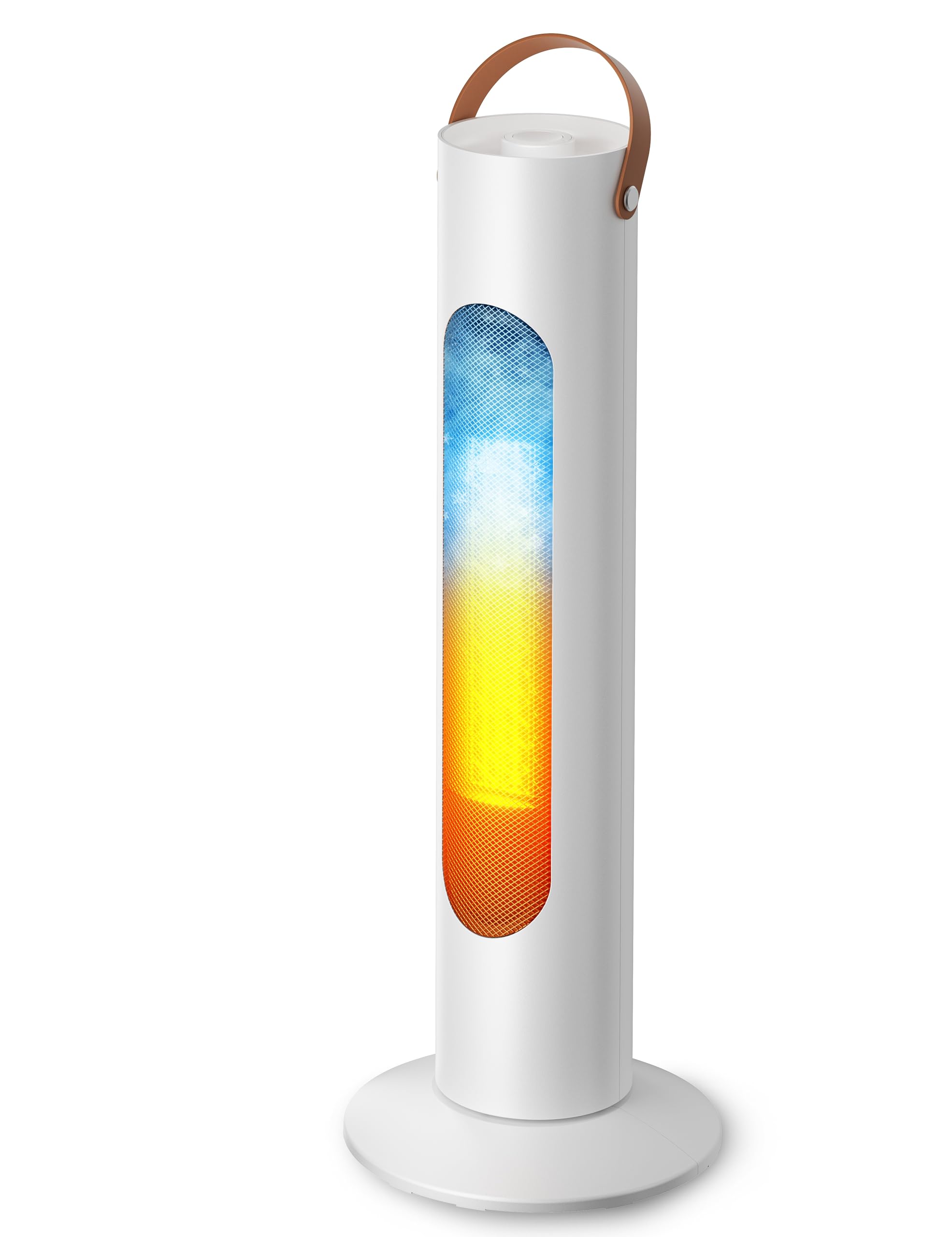 Electric Space Heaters For Indoor Use 25 Tower Heater And Fan Combo 1500W 2 Heating Fan Modes 6