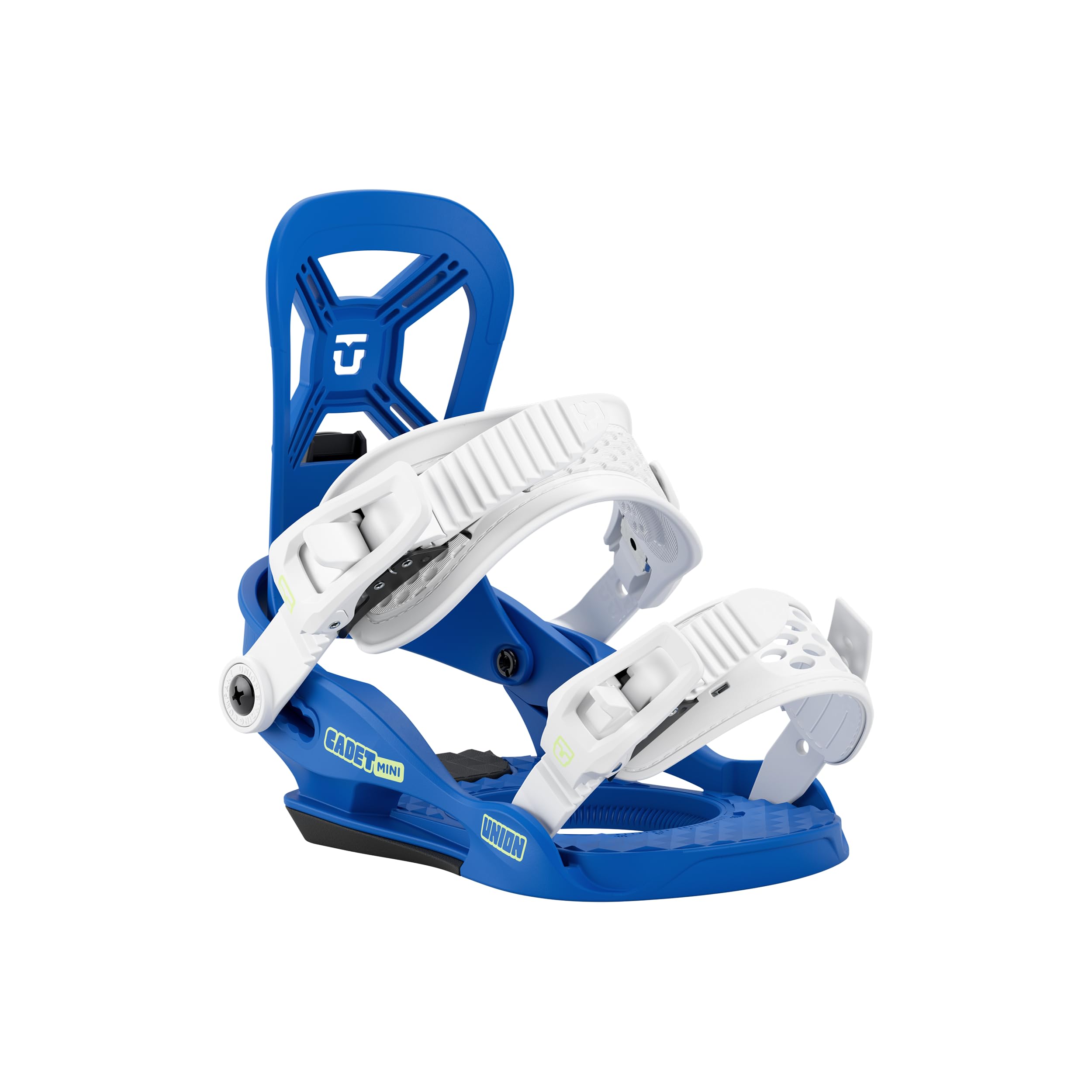 Union Cadet Mini Kids Snowboard Bindings, Blue 25, X-Small