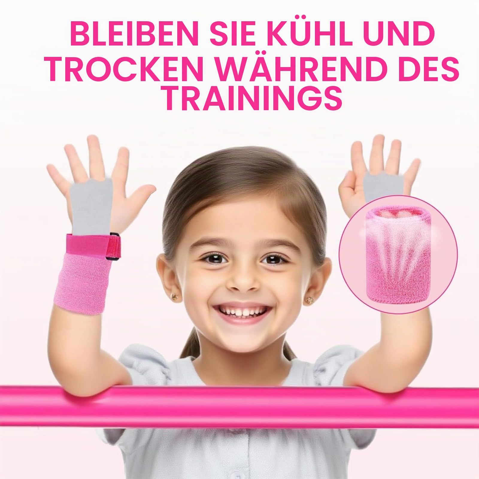 turnen reck handschuhe Griffpads Kinder Turnen, Reckriemchen Mädchen NCA-PTB Brautstrauß im Bilderrahmen: Deinen Condition:Perfekt