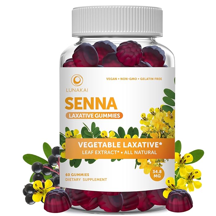 Buy Senna Laxative Gummies Natural Laxative and Senna Plus Effective