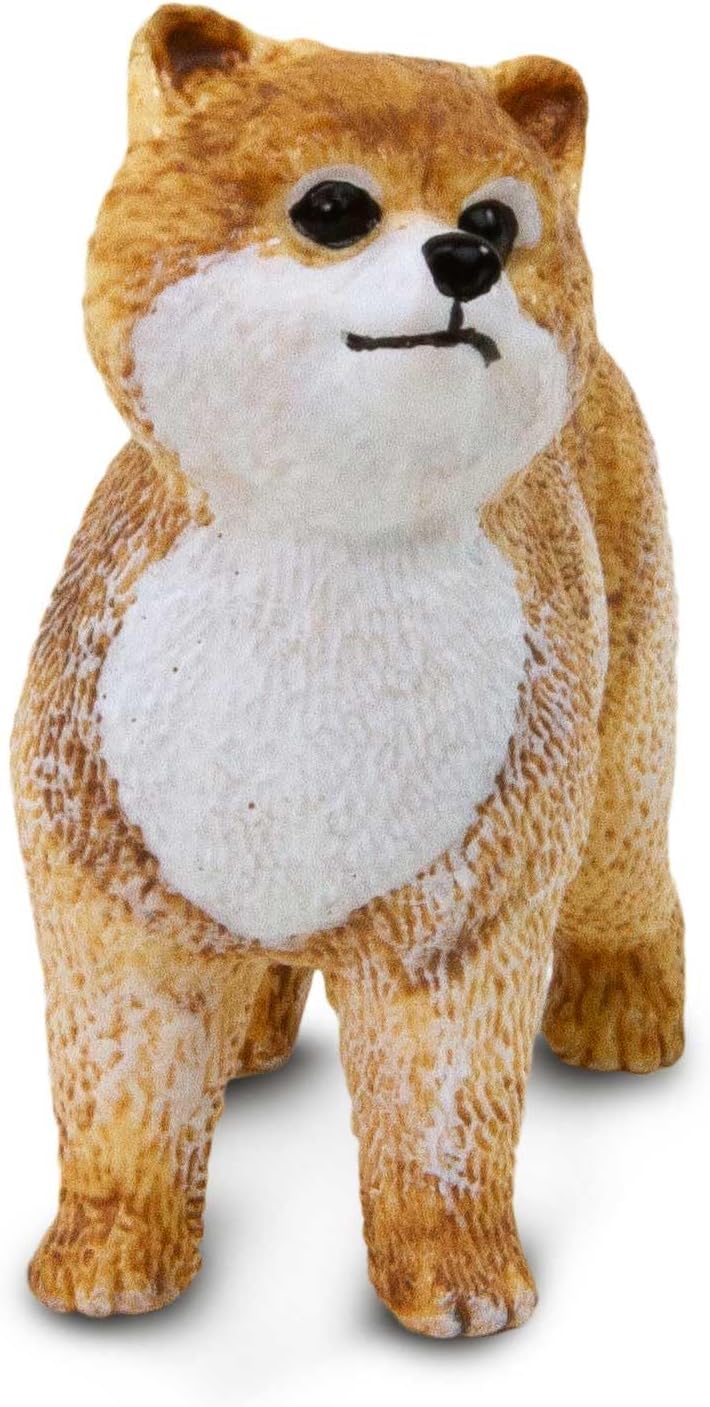 Safari Ltd. Pomeranian - Realistic 2" Dog Figure - Educational Toy for Boys, Girls, and Kids Ages 3+