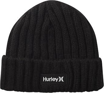 Hurley Mens Winter Hat Eagle Flats Cuffed Beanie