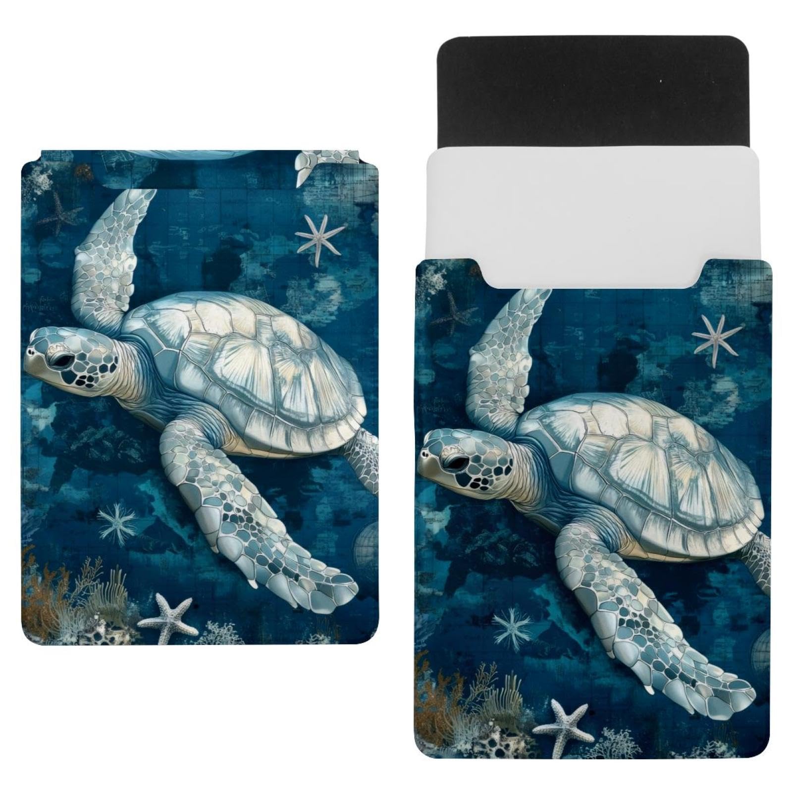 Housse ordinateur portable tortue 35,1x25,9cm pochette pc portable - 7