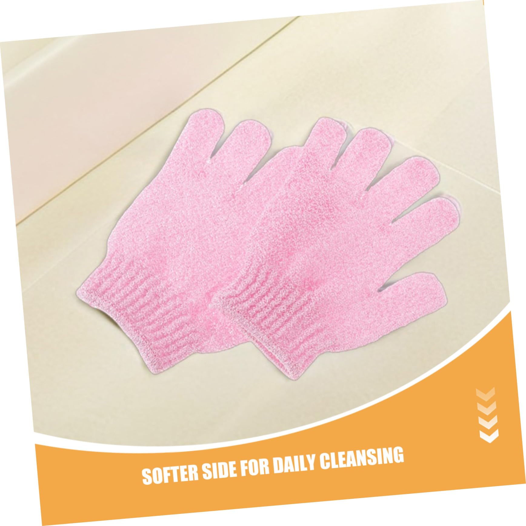CALLARON 16 Paare Peeling-badehandschuhe mit Elastischem Bündchen Doppelseitige Duschhandschuhe zur Sanften Körperexfoliation Vielseitige Spa-massagehandschuhe für Damen und Herren