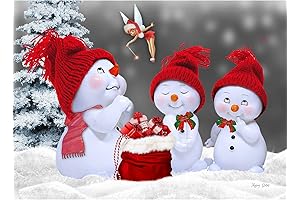 MXJSUA Christmas Diamond Painting Snowman