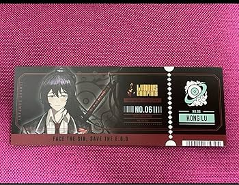 リンバスカンパニー 特典チケット風カード 12枚セット Amazon.co.jp: リンバスカンパニー アニメイト特典 チケット風