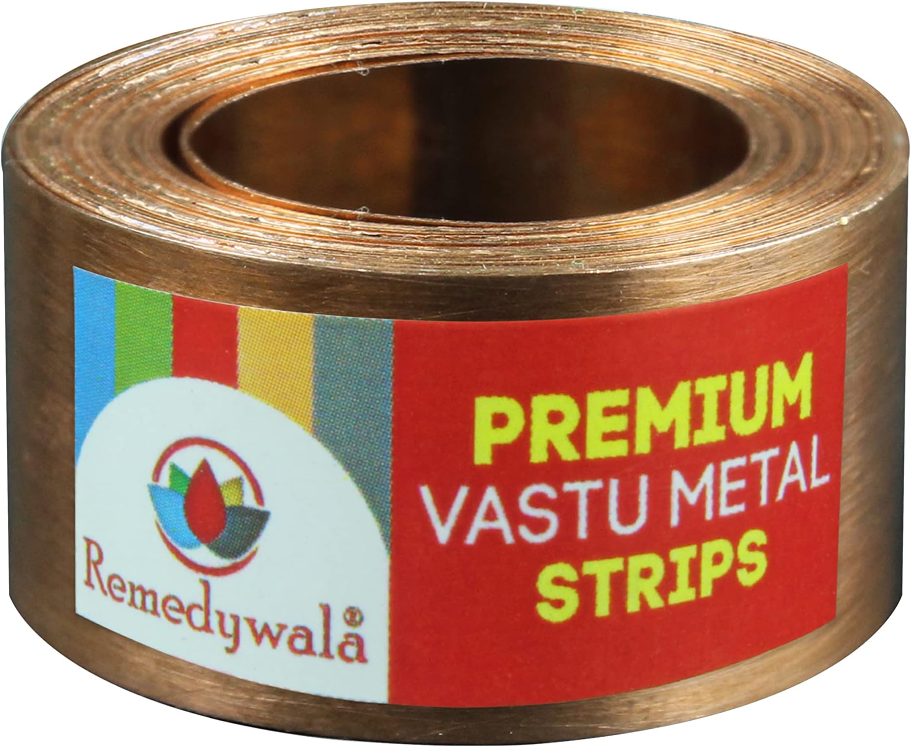 Remedywala Vastu Copper Strip (8 Feet 18mm Width, 0.2 mm Gauge, Copper, 1 Piece)