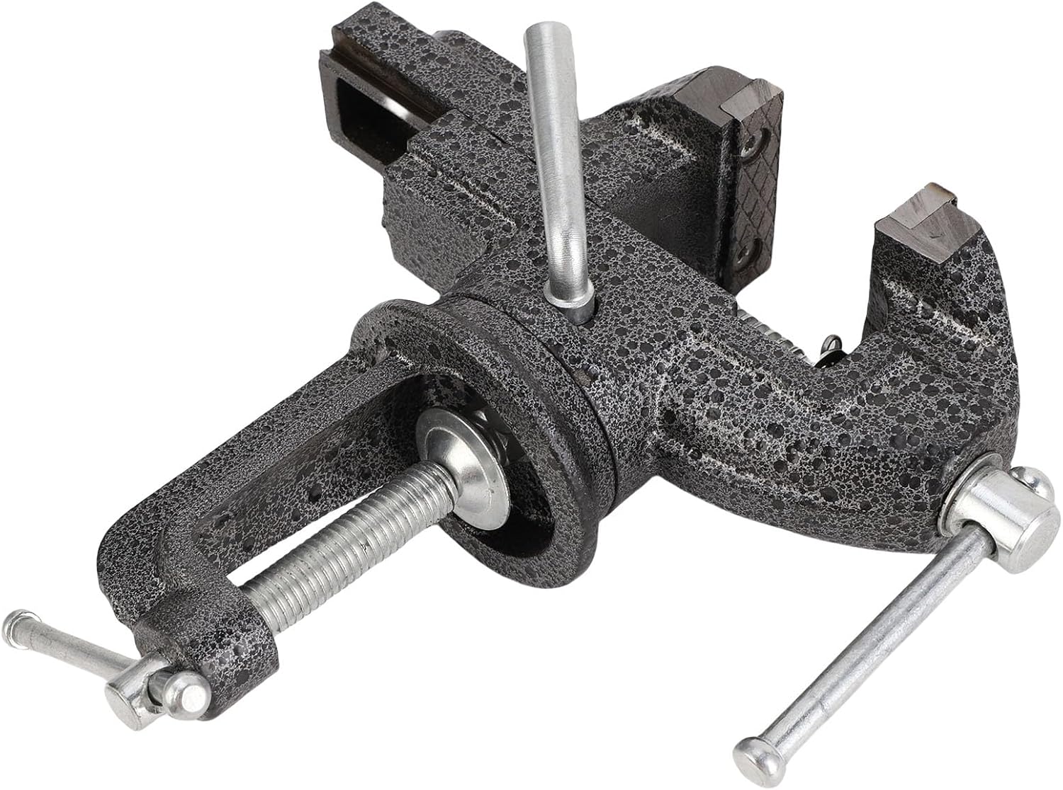 Heavy Duty Rotating Bench Vise Table Clamp for Cutting Grinding Polishing, Versatile Tool for Home Workshop Garage