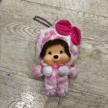 Amazon.co.jp: セキグチ モンチッチ ピンク 着ぐるみ ヒョウ柄