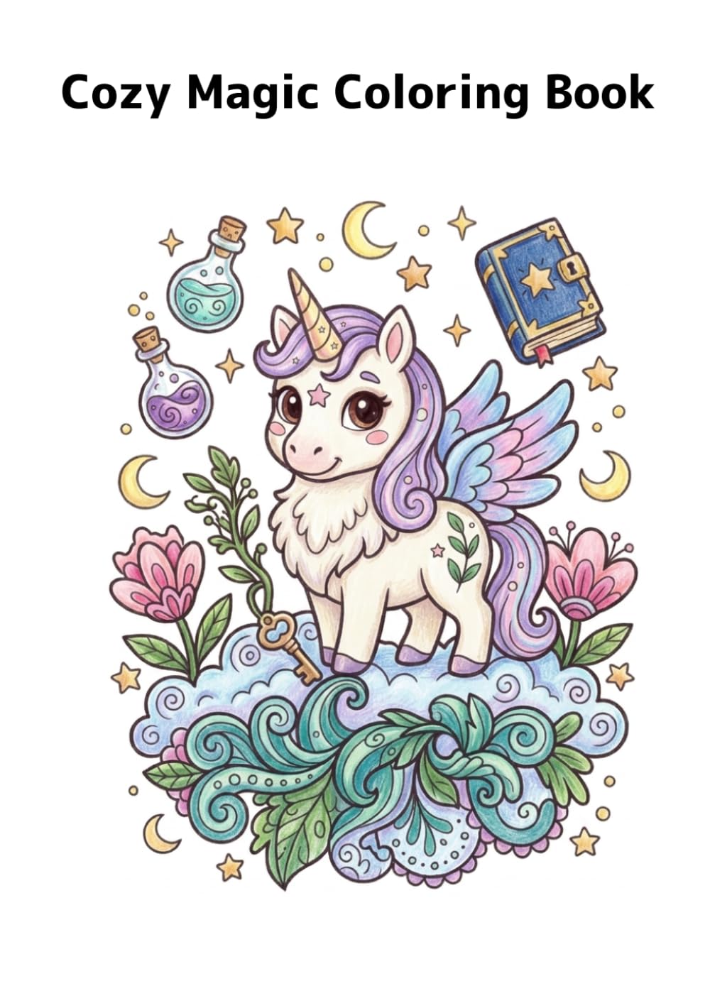 Cozy Magic Coloring Book