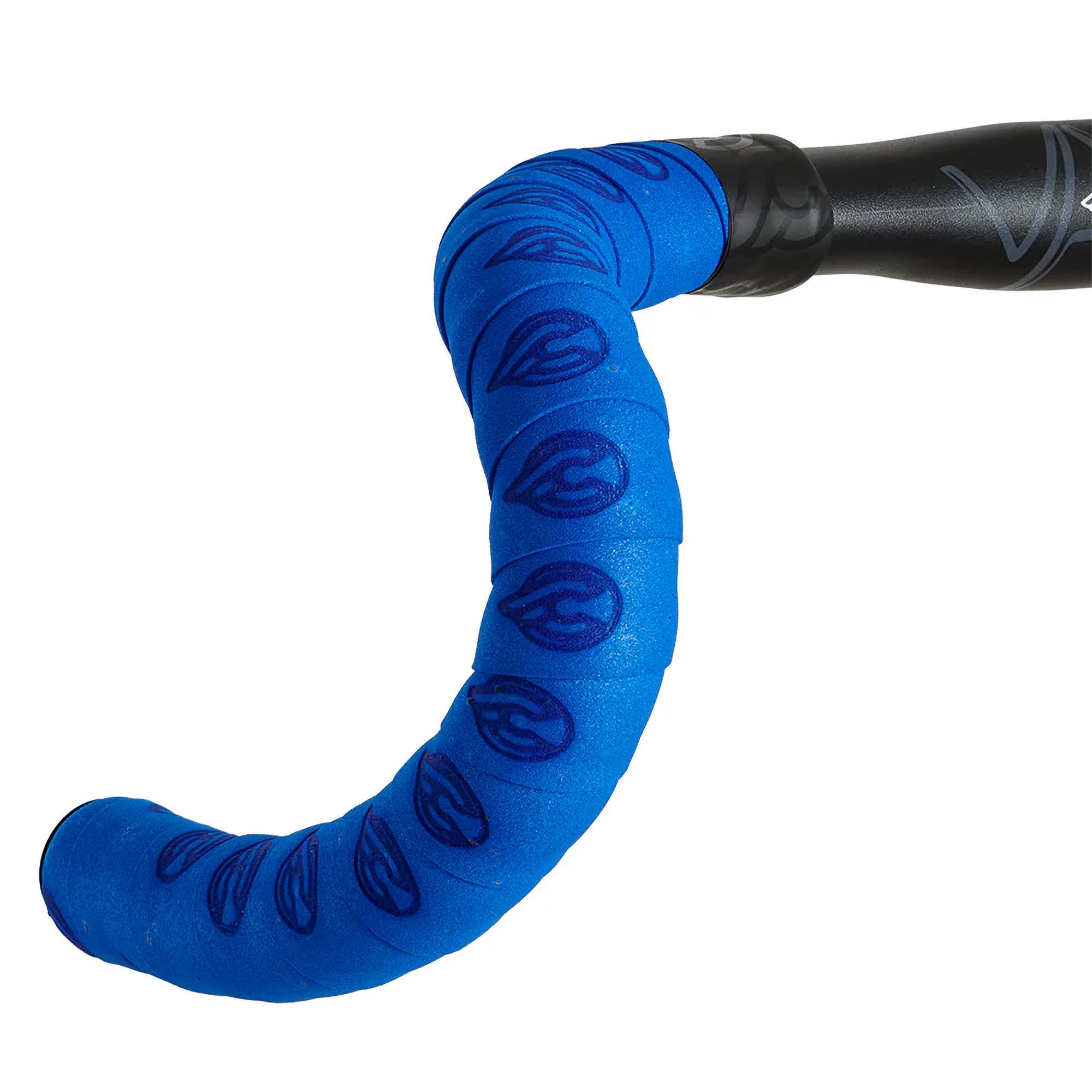 Cinelli Original Cork Handlebar Tape & Plugs, Blue