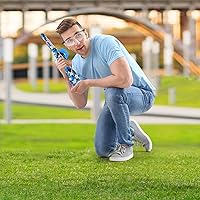 Vista 4 de MARSIDON Juego de 2 salpicaduras de gel eléctricas, lanzadores de salpicaduras automáticos, juego de equipo al aire libre, a partir de 14 años