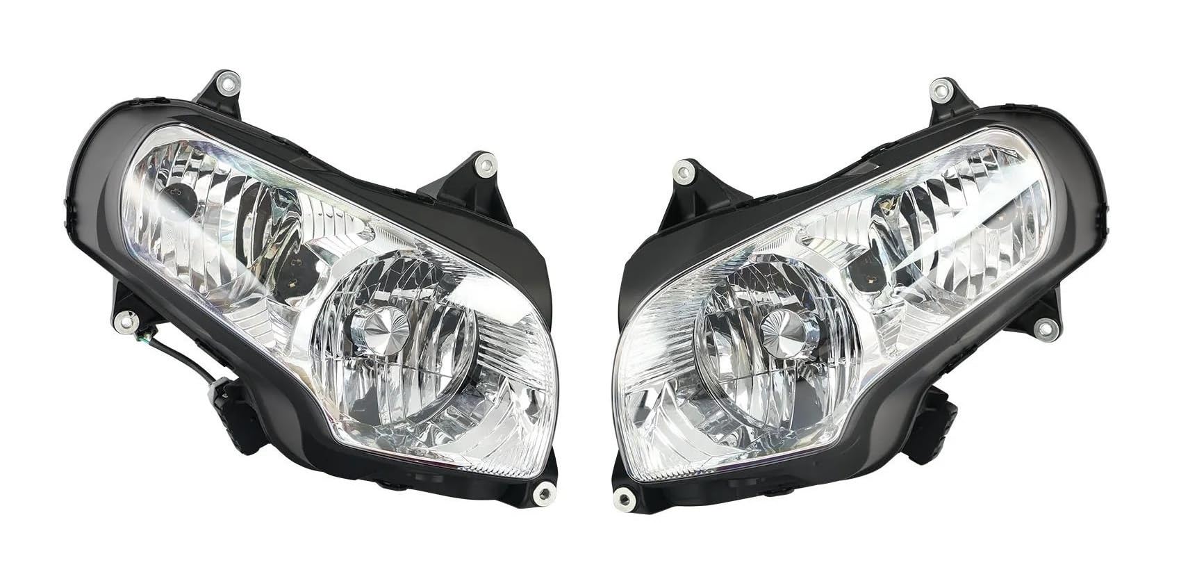 Phare avant moto GL1800 bloc optique transparent haute transparence Goldwing 1800
