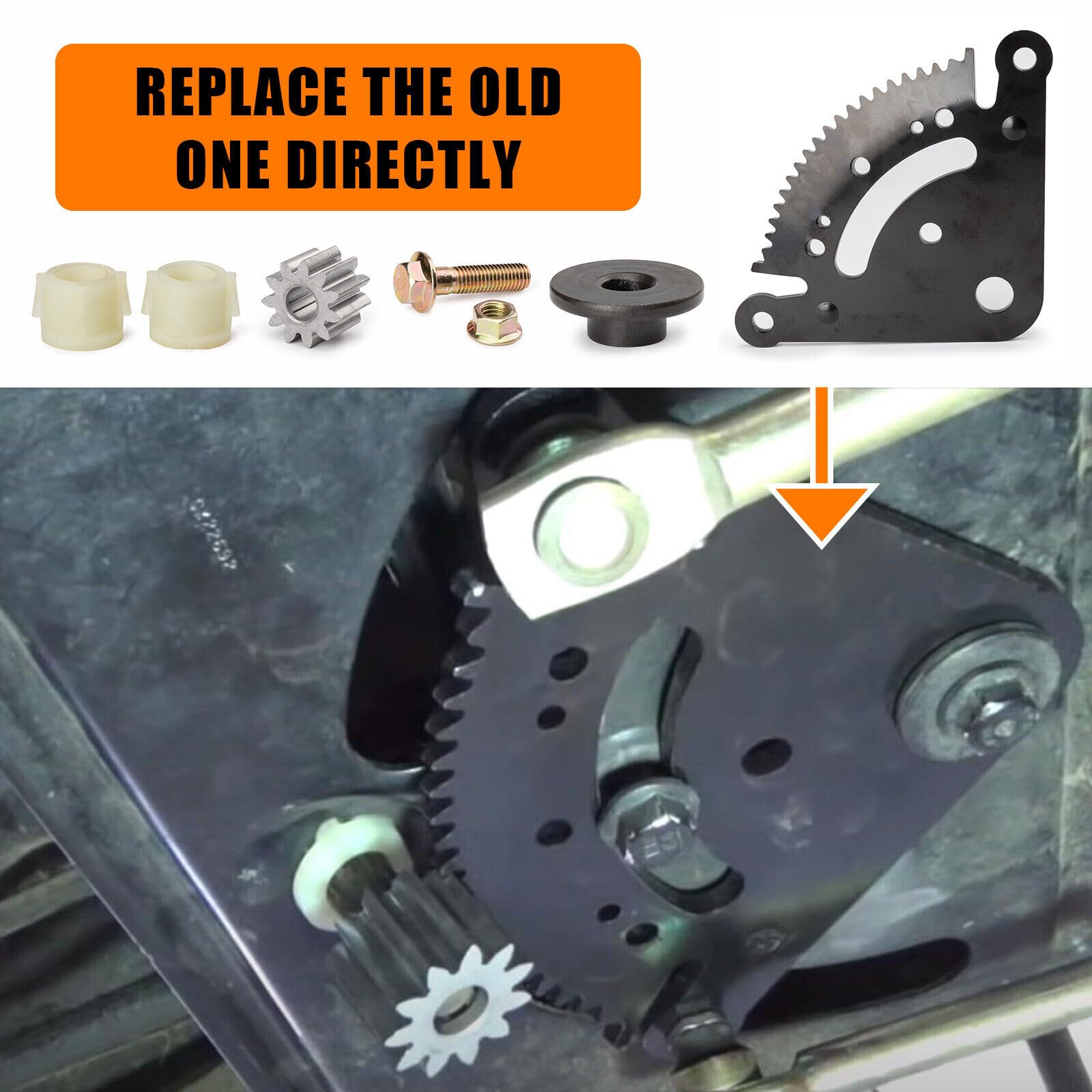 Kit cambio ventola sterzo per John Deere modello LA130 LA135 LA140 LA145 GX21924-
