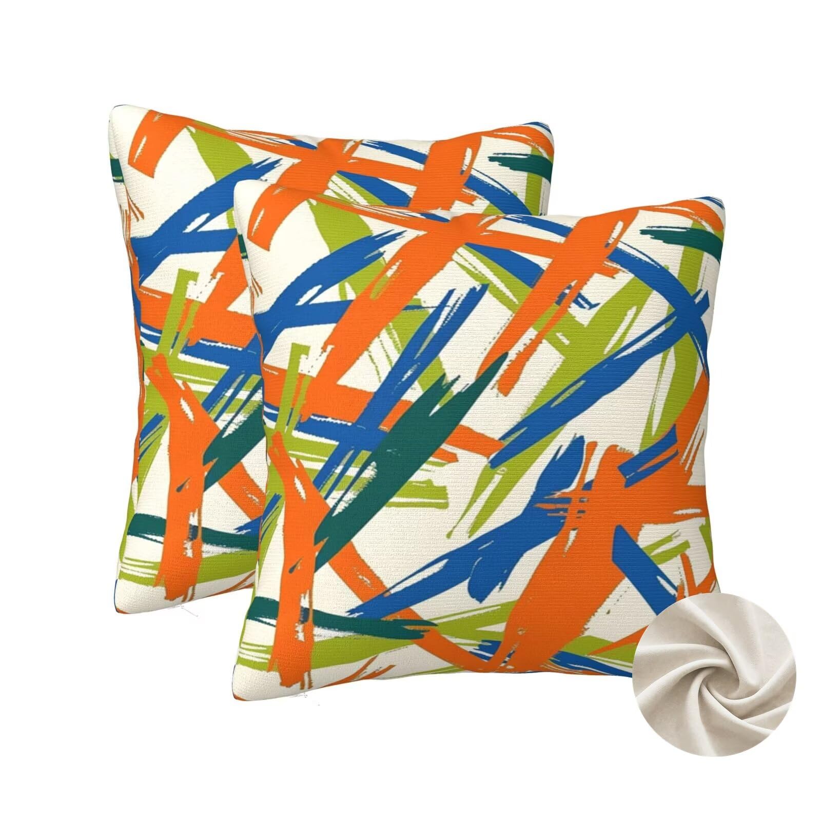 Housses de Coussin 50x50 pour Rénover un Canapé Fatigué Style Vintage zt181