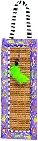 Bamboo Arranhador Sisal Scratchy Mat Doorknob Hanger Fatcat